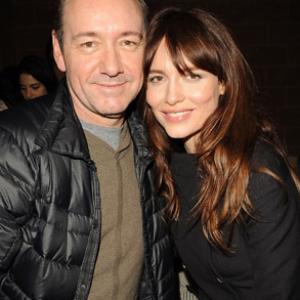 Kevin Spacey and Saffron Burrows