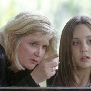 Amanda Bynes and Dennie Gordon in What a Girl Wants 2003