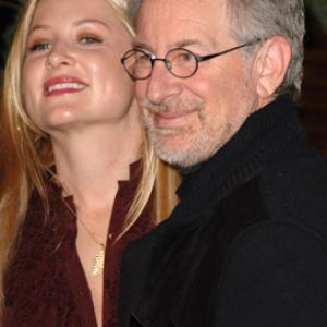 Steven Spielberg and Jessica Capshaw