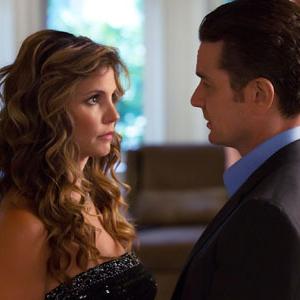 Still of Charisma Carpenter and James Marsters in Supernatural 2005