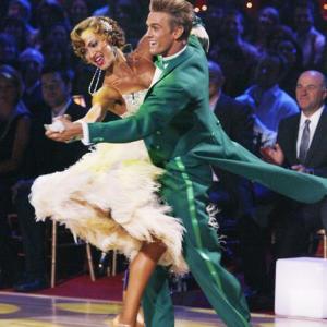 Still of Aaron Carter and Karina Smirnoff in Dancing with the Stars 2005