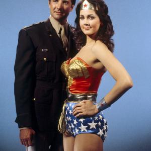 Still of Lynda Carter and Lyle Waggoner in Wonder Woman 1975