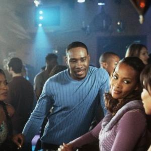 Still of Vivica A. Fox, Morris Chestnut and Tamala Jones in Two Can Play That Game (2001)