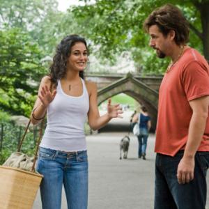Still of Adam Sandler and Emmanuelle Chriqui in You Don't Mess with the Zohan (2008)