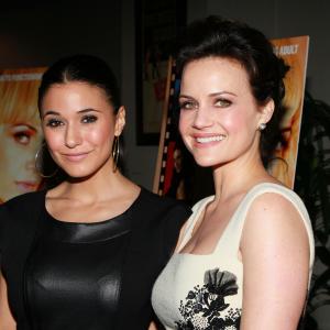 Carla Gugino and Emmanuelle Chriqui at event of Elektra Luxx 2010