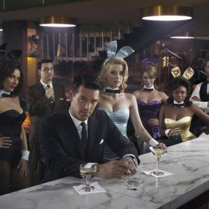 Still of Eddie Cibrian, Wes Ramsey, Laura Benanti, Naturi Naughton and Amber Heard Depp in The Playboy Club (2011)