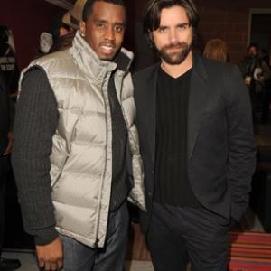 John Stamos and Sean Combs at event of A Raisin in the Sun (2008)