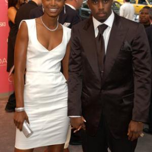 Sean Combs and Kim Porter