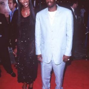 Naomi Campbell and Sean Combs at event of G.I. Jane (1997)
