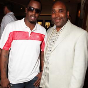 Sean Combs and Dru Joyce at event of More Than a Game (2008)