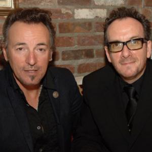 Elvis Costello and Bruce Springsteen
