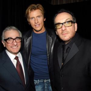 Martin Scorsese, Denis Leary and Elvis Costello
