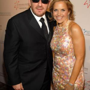 Elvis Costello and Katie Couric