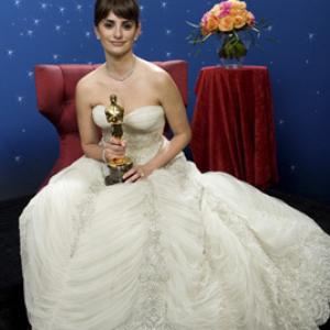 Oscar Winner Penelope Cruz backstage during the live ABC Telecast of the 81st Annual Academy Awards from the Kodak Theatre in Hollywood CA Sunday February 22 2009