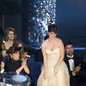 Penlope Cruz accepts the Oscar for Actress in a Supporting Role for her role in Vicky Cristina Barcelona The Weinstein Company during the live ABC Telecast of the 81st Annual Academy Awards from the Kodak Theatre in Hollywood CA Sunday February 22 2009
