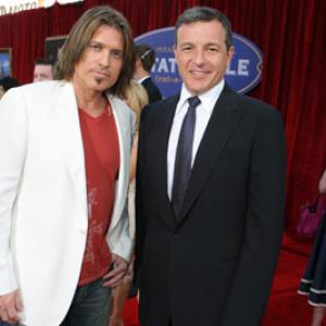 Billy Ray Cyrus and Robert A Iger at event of La troskinys 2007