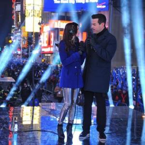 Still of Carson Daly and Cassadee Pope in NBC's New Year's Eve with Carson Daly (2013)