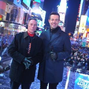 Still of Carson Daly and Michael Bloomberg in NBCs New Years Eve with Carson Daly 2013