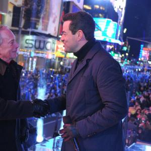 Still of Carson Daly and Michael Bloomberg in NBCs New Years Eve with Carson Daly 2013