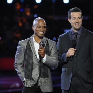 Still of Carson Daly and Jesse Campbell in The Voice 2011