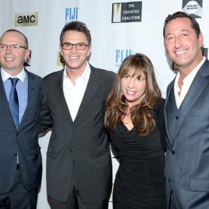 Tim Daly, Robin Bronk, Col Needham and Jay Cohen