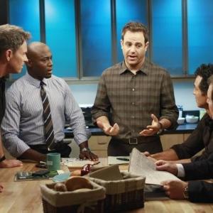 Still of Brian Benben, Tim Daly, Taye Diggs and Paul Adelstein in Private Practice (2007)