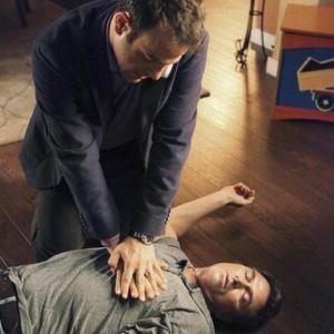 Still of Tim Daly and Paul Adelstein in Private Practice (2007)