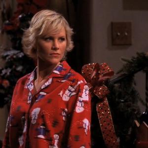 Josie Davis on TWO AND A HALF MEN Santas Village of the Damned