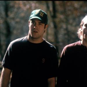 Still of James DeBello and Joey Kern in Cabin Fever 2002