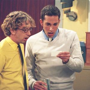 Still of Andy Dick and Zachary Levi in Less Than Perfect (2002)
