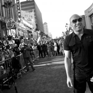 Vin Diesel at event of Galaktikos sergetojai 2014