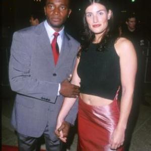 Taye Diggs and Idina Menzel at event of The Best Man (1999)