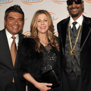 Rita Wilson, Snoop Dogg and George Lopez