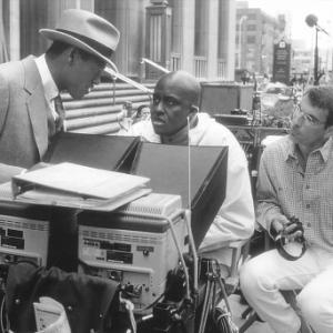 Laurence Fishburne Bill Duke and Frank Mancuso Jr in Hoodlum 1997