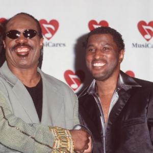 Kenneth 'Babyface' Edmonds and Stevie Wonder