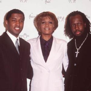Whitney Houston Kenneth Babyface Edmonds and Wyclef Jean