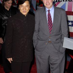 Jackie Chan and Michael Eisner at event of Shanghai Knights (2003)