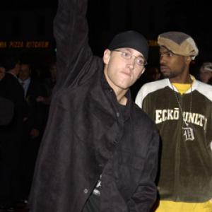 Eminem at event of 8 mylia 2002