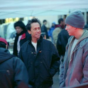 Still of Eminem and Brian Grazer in 8 mylia 2002