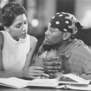 Still of Halle Berry and Omar Epps in The Program 1993