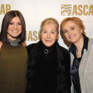 Marilyn Bergman, Melissa Etheridge and Kelly Clarkson