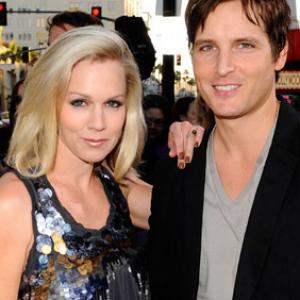 Jennie Garth and Peter Facinelli at event of Letters to Juliet 2010