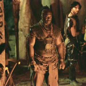 Still of Michael Clarke Duncan and Peter Facinelli in The Scorpion King (2002)