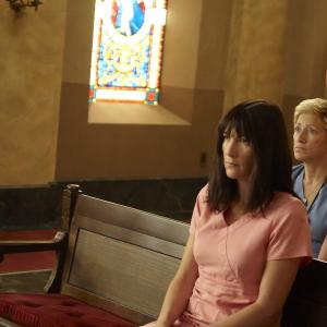 Still of Edie Falco and Eve Best in Nurse Jackie 2009