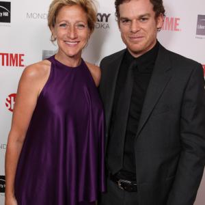 Edie Falco and Michael C Hall
