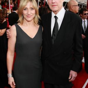 Christopher Walken and Edie Falco at event of 14th Annual Screen Actors Guild Awards 2008