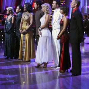 Still of Joey Fatone, Ian Ziering, Laila Ali and Apolo Ohno in Dancing with the Stars (2005)