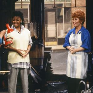 Still of Nancy McKeon Kim Fields Mindy Cohn and Charlotte Rae in The Facts of Life 1979