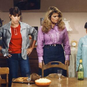 Still of Nancy McKeon Kim Fields Mindy Cohn and Lisa Whelchel in The Facts of Life 1979