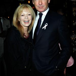 Pierce Brosnan and Frances Fisher